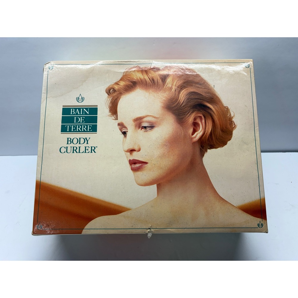 Vintage Bain de Terre Body Curler Hair Roller Set 90s Retro Beauty